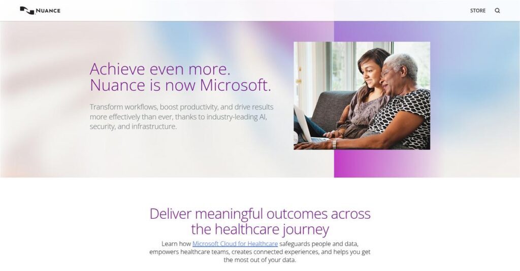 Nuance Homepage