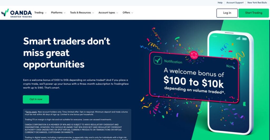 OANDA Homepage