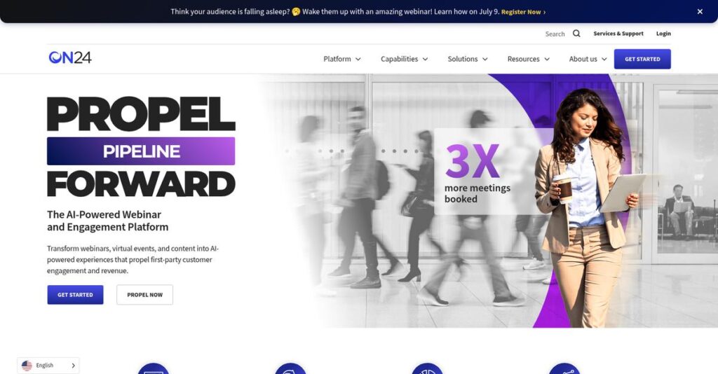 ON24 Homepage