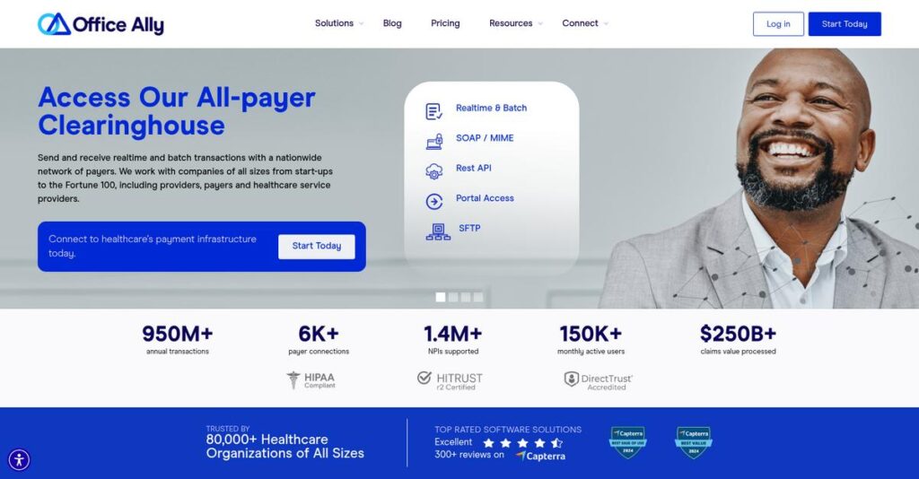 Office Ally Homepage