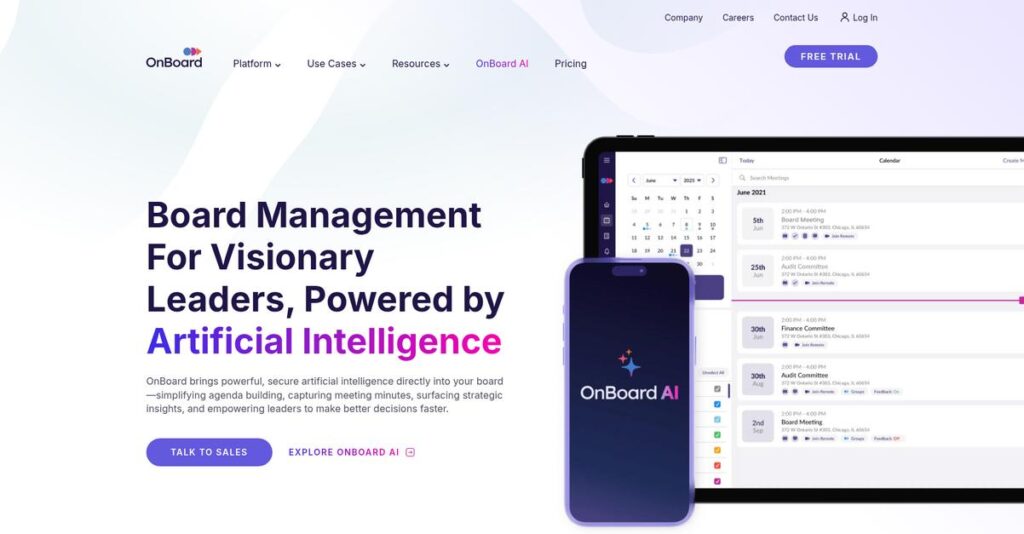 OnBoard Homepage