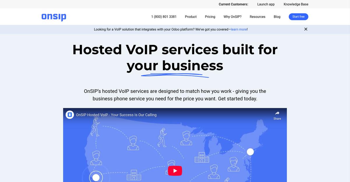 On Sip Homepage