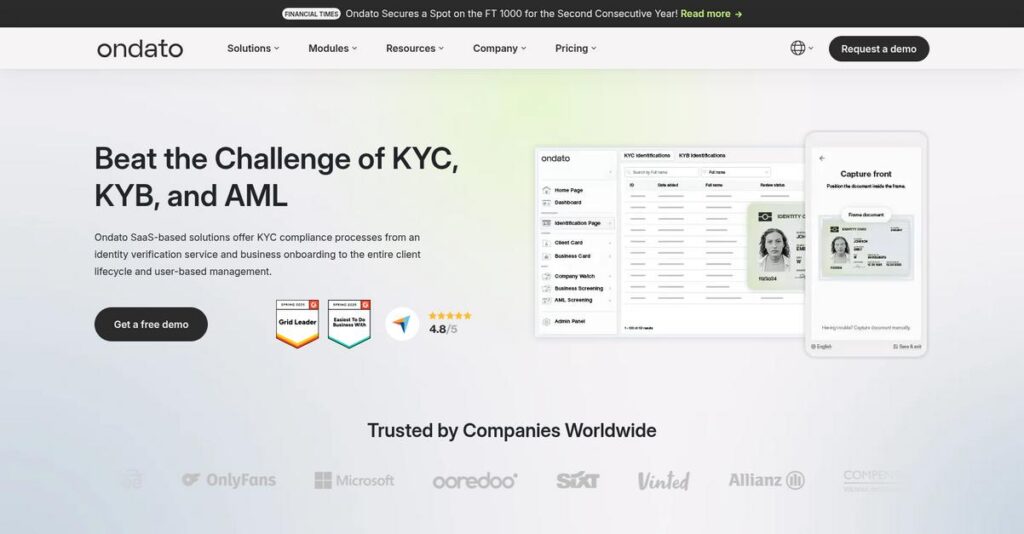 Ondato Homepage