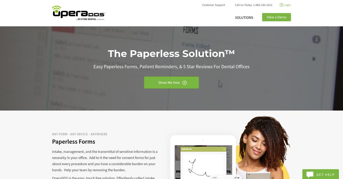 Opera Dds Homepage