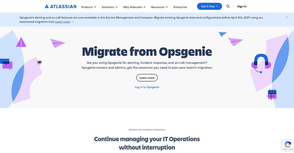 Opsgenie Homepage