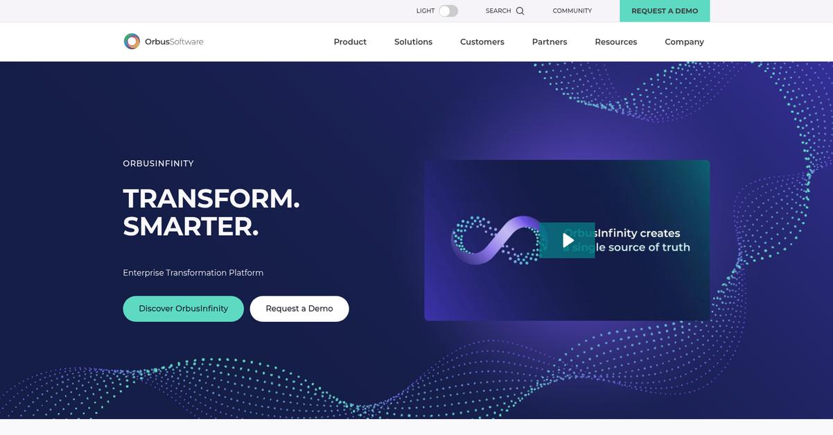 Orbus Software Homepage