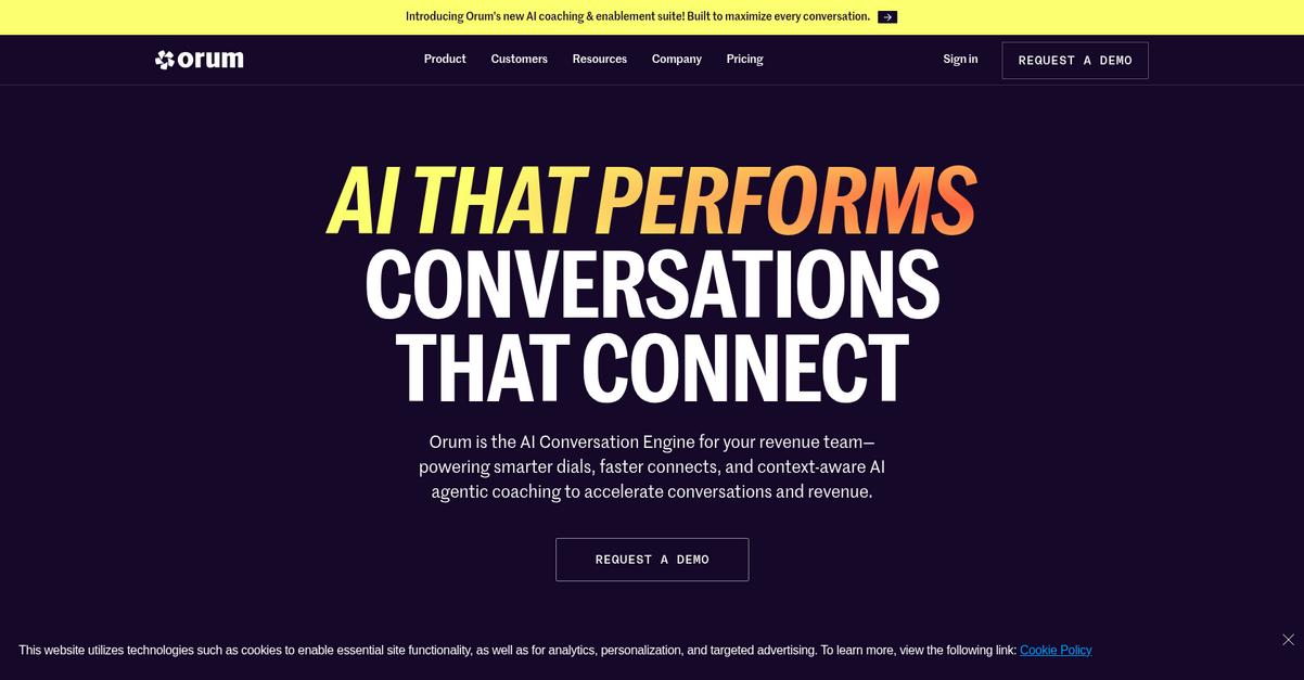 Orum Homepage