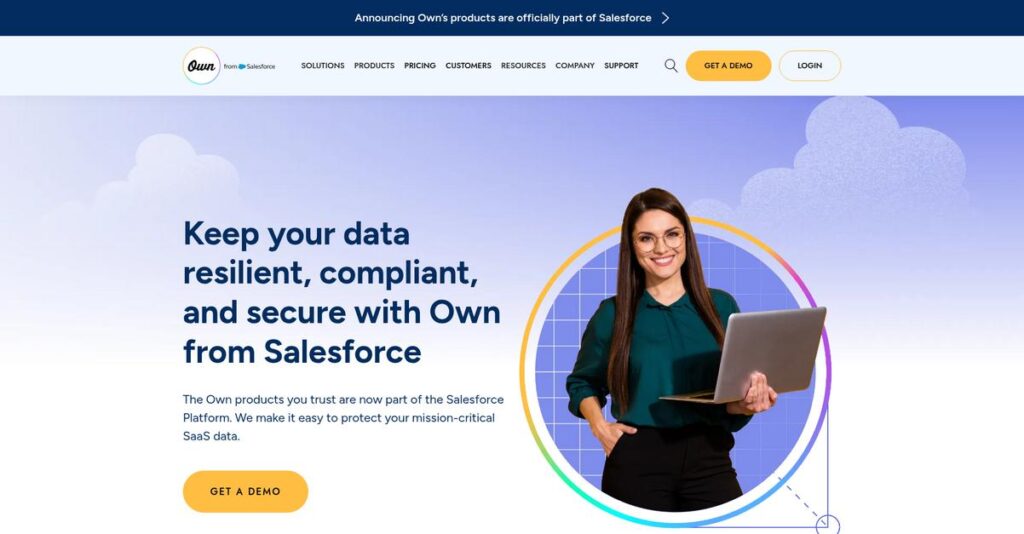 OwnBackup Homepage