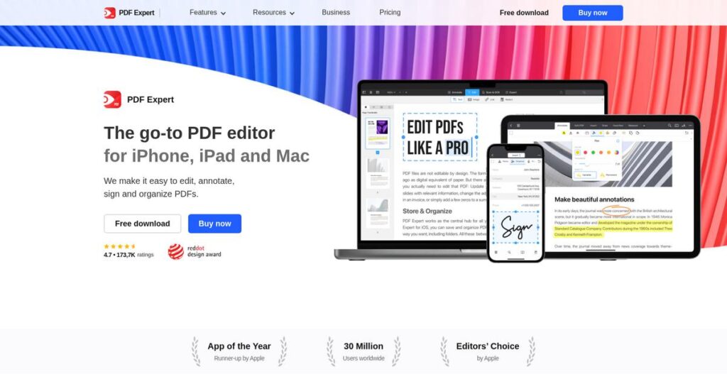 PDF Expert Homepage