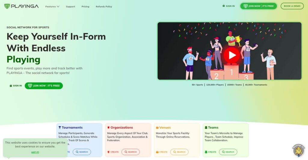 PLAYINGA Homepage
