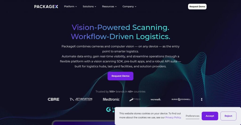 PackageX Homepage