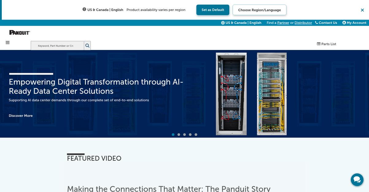 Panduit Homepage