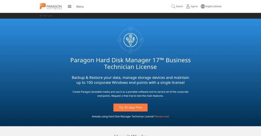 Paragon Software Homepage