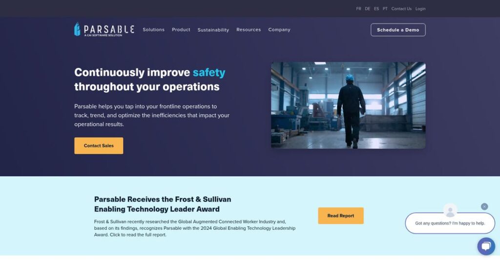 Parsable Homepage
