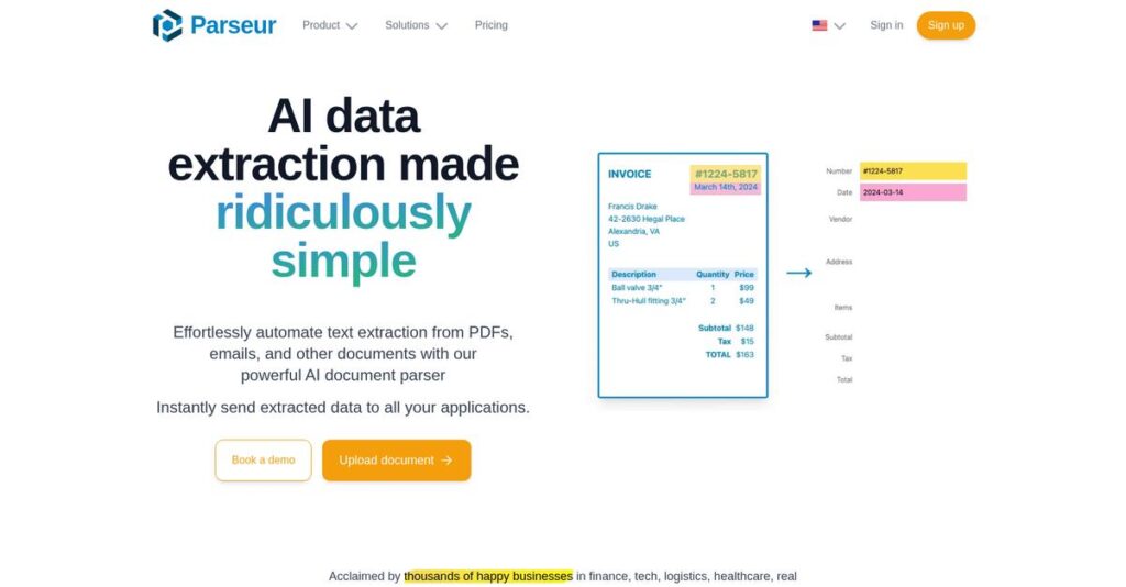 Parseur Homepage