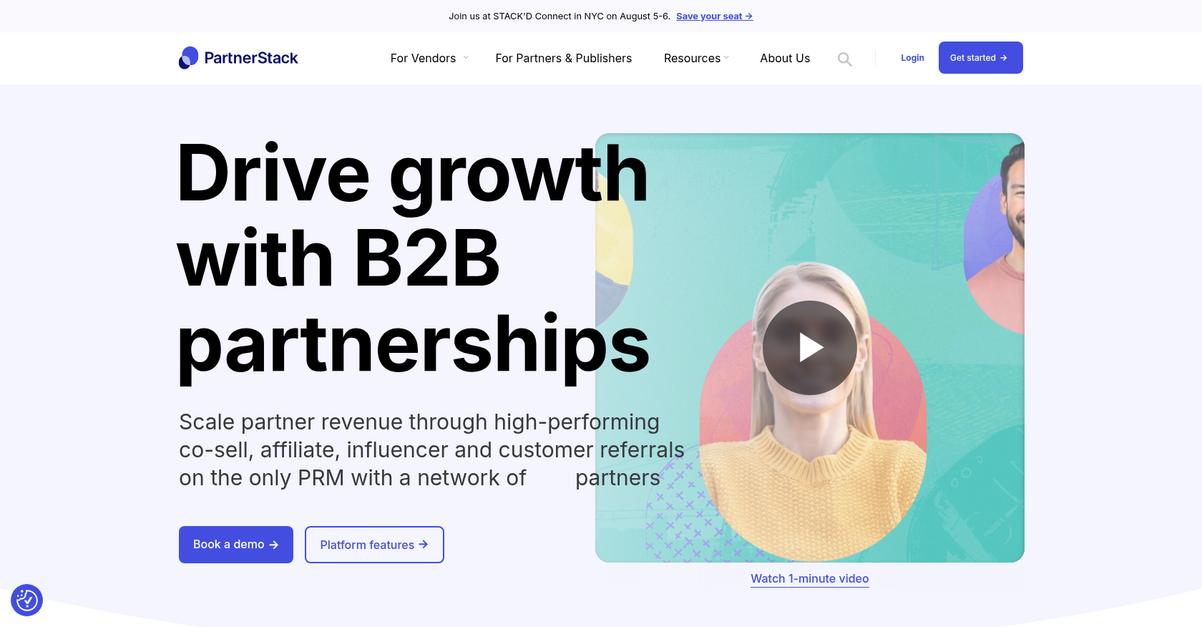Partner Stack Homepage