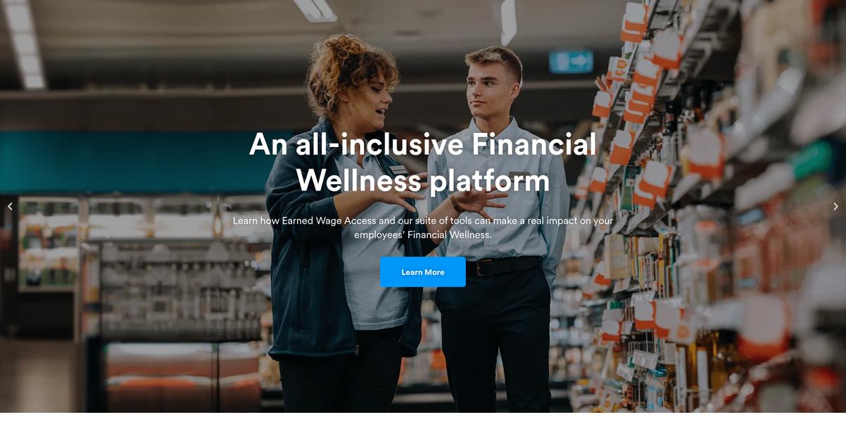 Payactiv Homepage