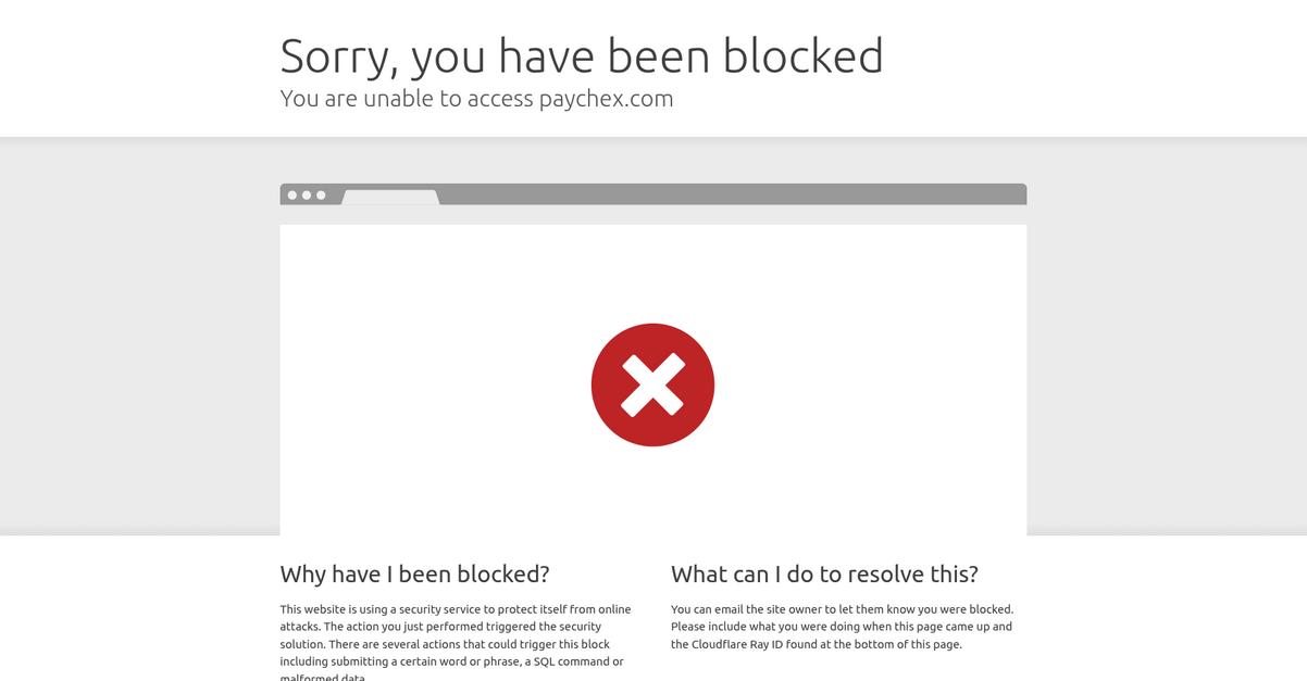 Paychex Homepage