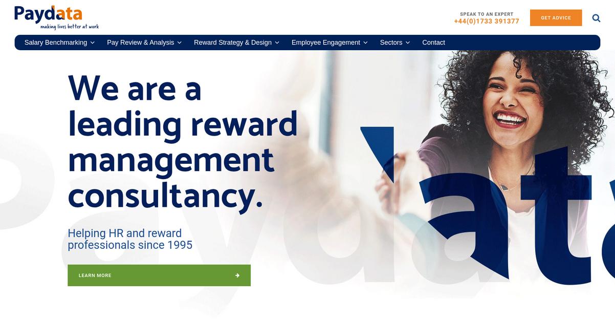 Paydata Homepage