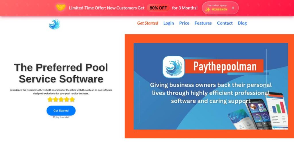 Paythepoolman Homepage