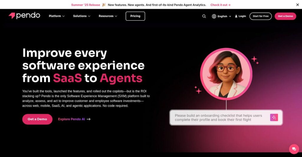 Pendo Homepage