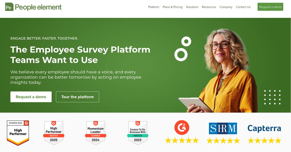 People Element Homepage