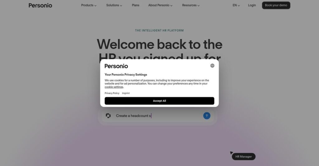 Personio Homepage
