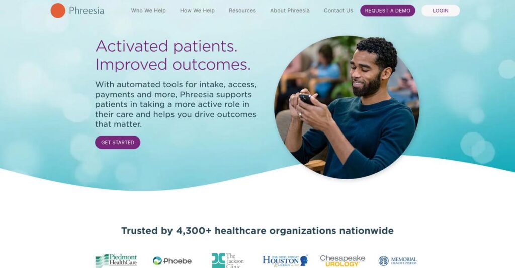 Phreesia Homepage