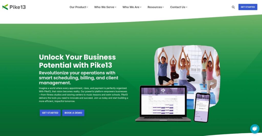 Pike13 Homepage