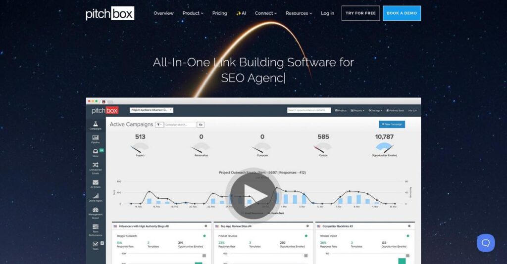 Pitchbox Homepage