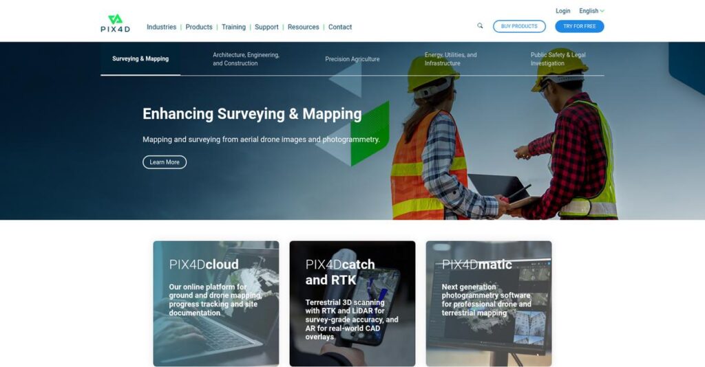 Pix4D Homepage