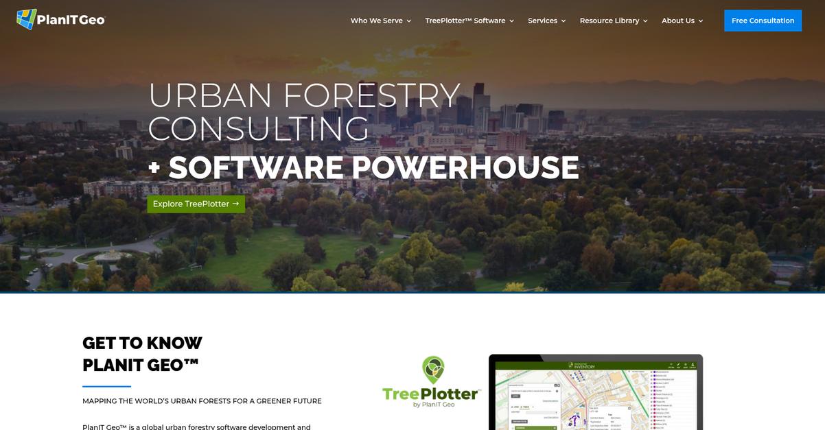 Plan It Geo Homepage