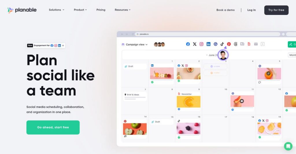 Planable Homepage