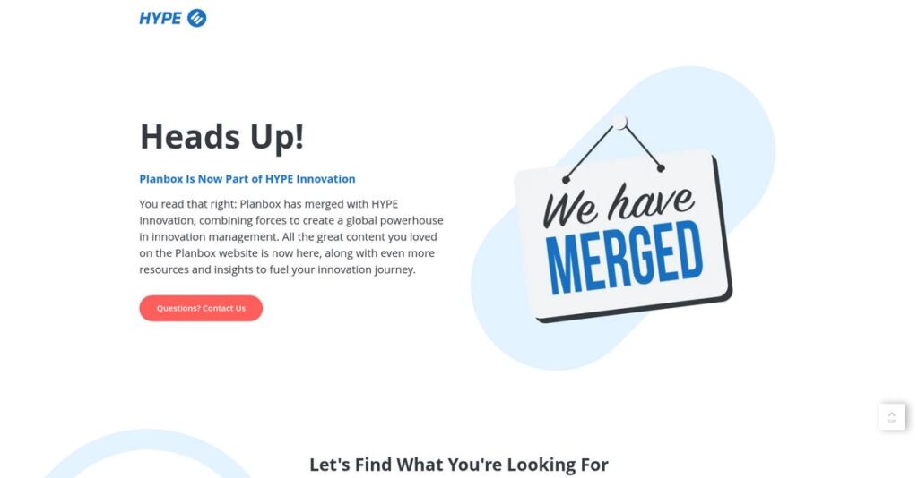 Planbox Homepage