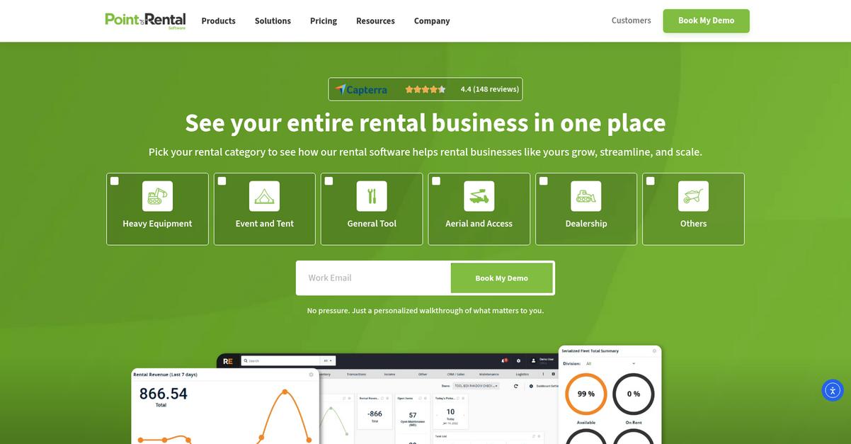 Point Of Rental Homepage 1