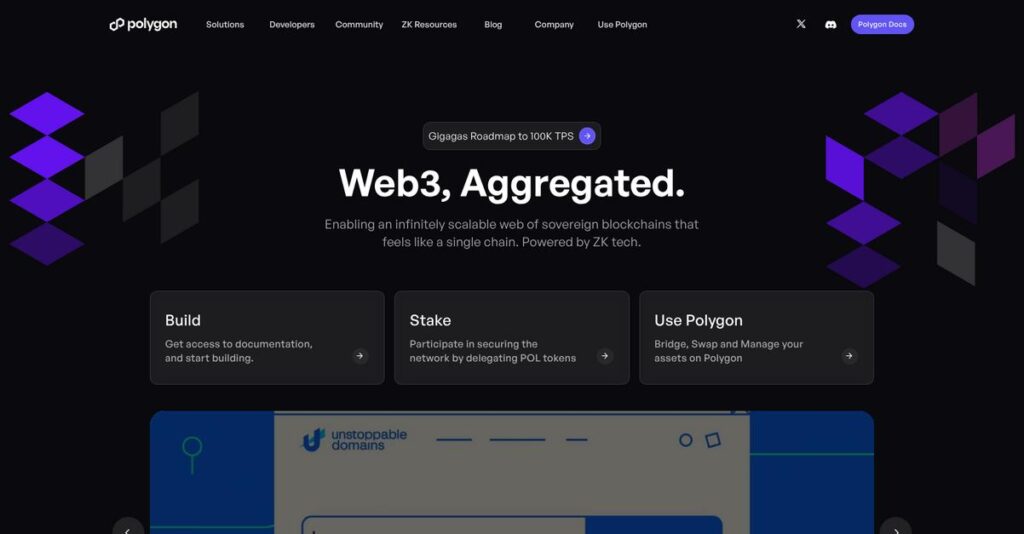 Polygon Homepage