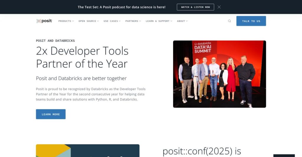 Posit Homepage