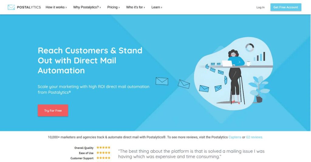 Postalytics Homepage