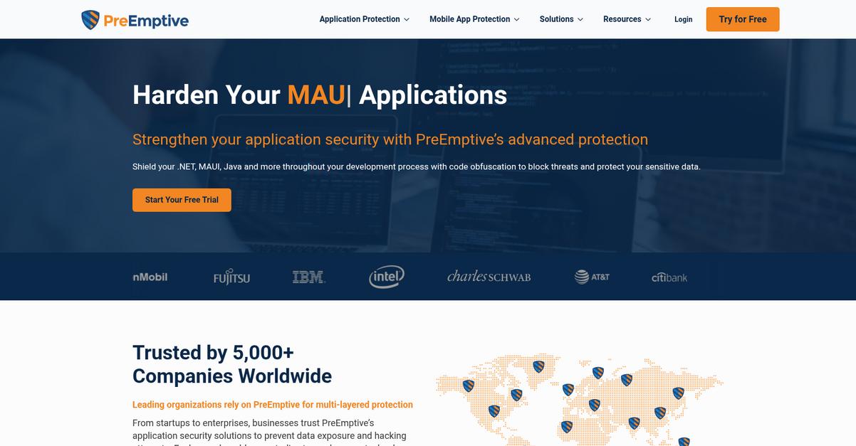 Pre Emptive Homepage