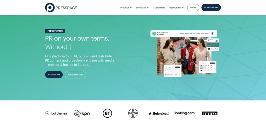 Presspage Homepage