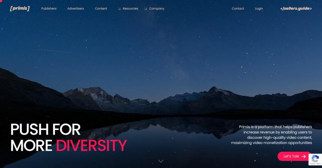 Primis Homepage