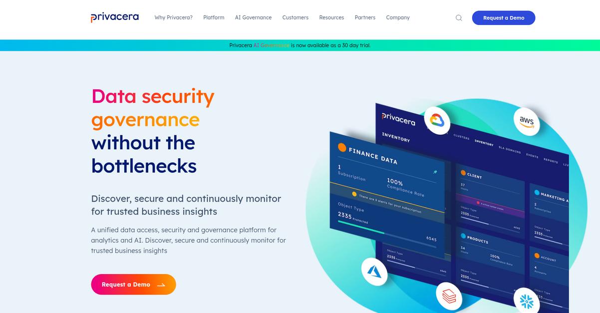Privacera Homepage