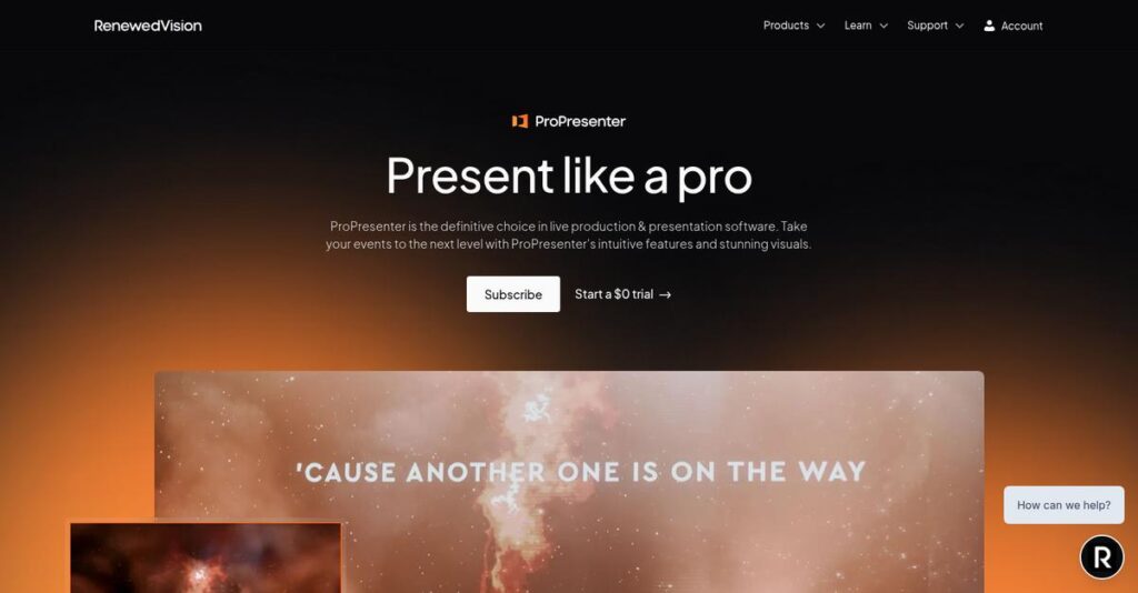 ProPresenter Homepage