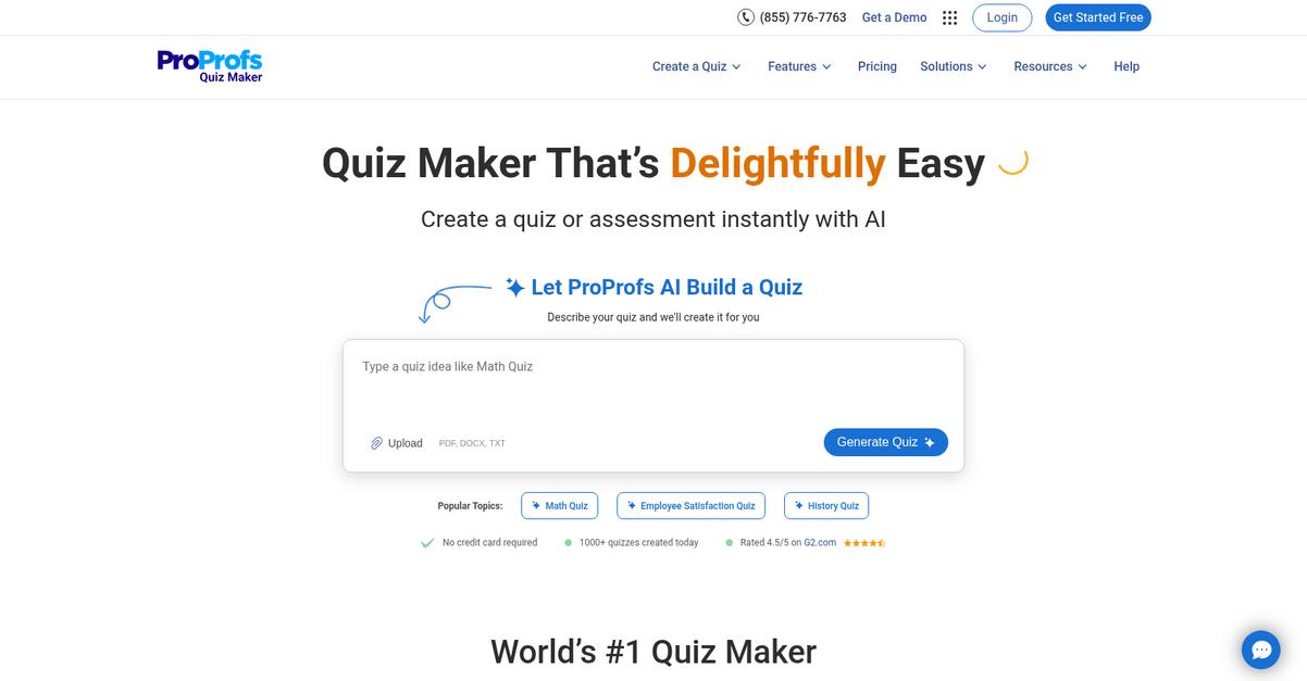 Pro Profs Homepage 1