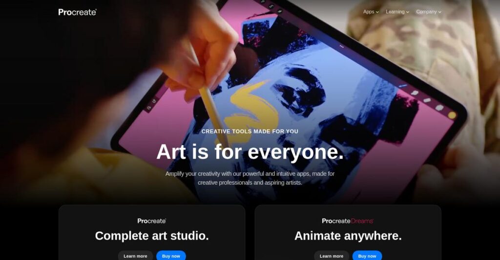 Procreate Homepage 1