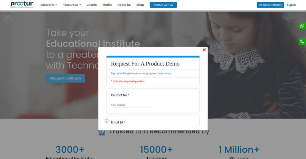 Proctur Homepage