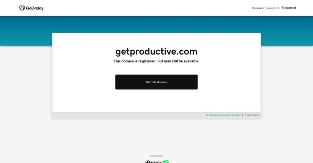 Productive Homepage