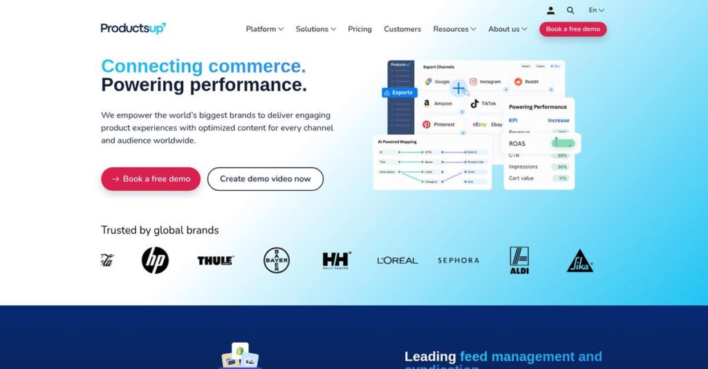 Productsup Homepage