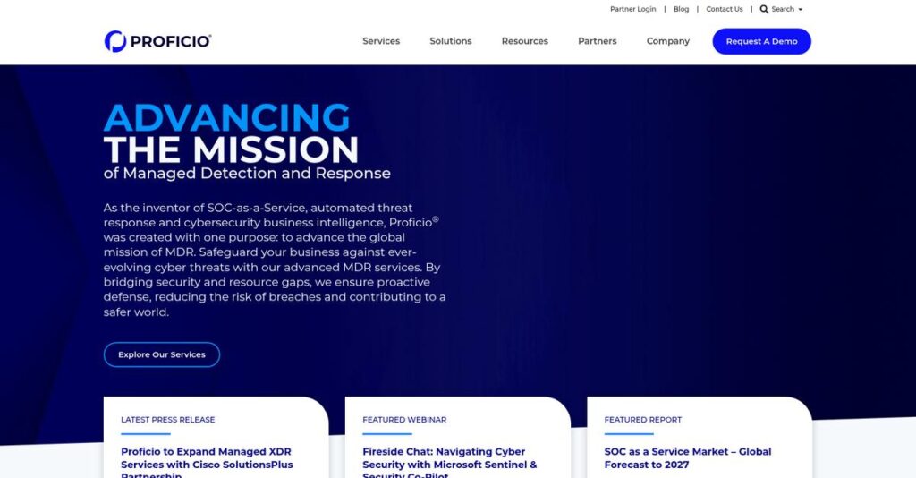 Proficio Homepage