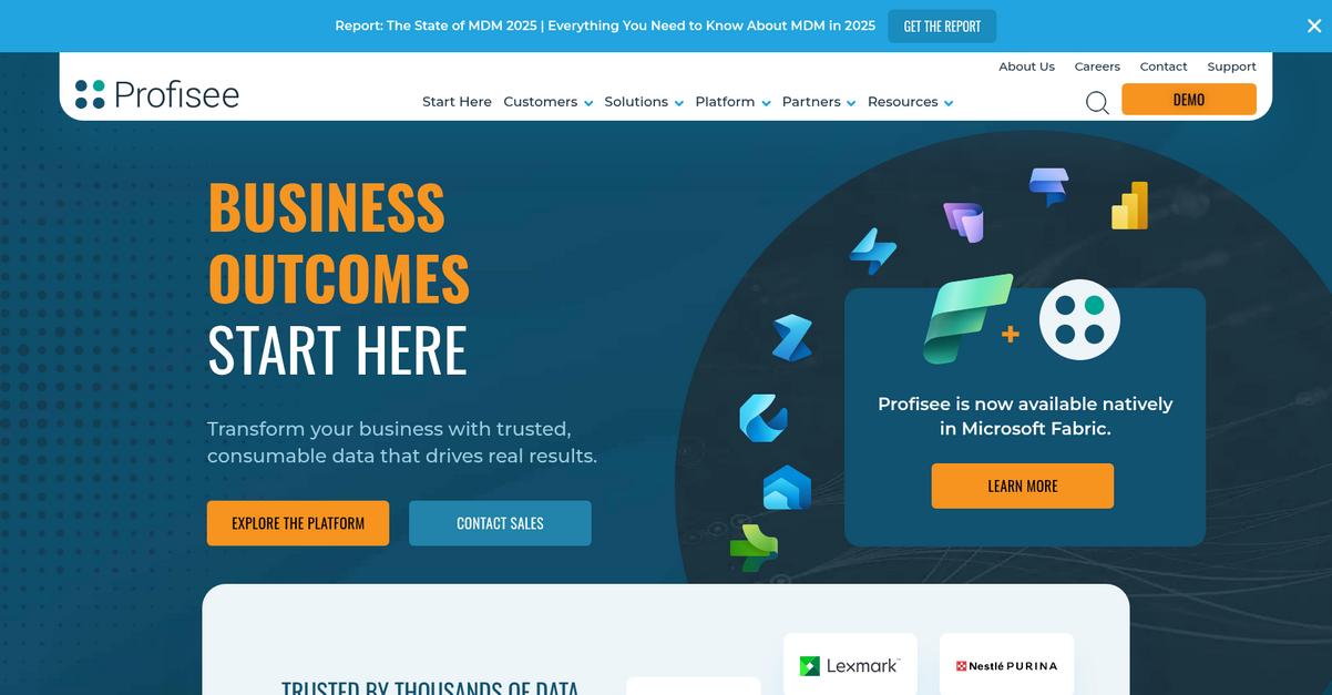Profisee Homepage